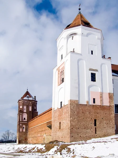 stock image Belorus, fortress, battlement, tower