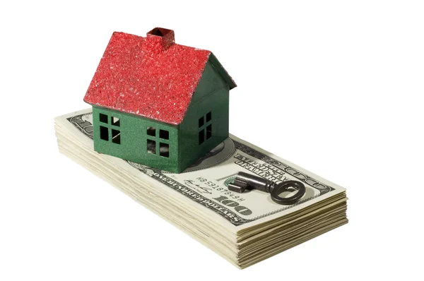 stock image Money for house.