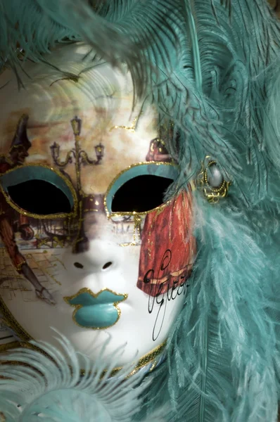 Χαρακτηριστική μάσκα στη Βενετία — Φωτογραφία Αρχείου