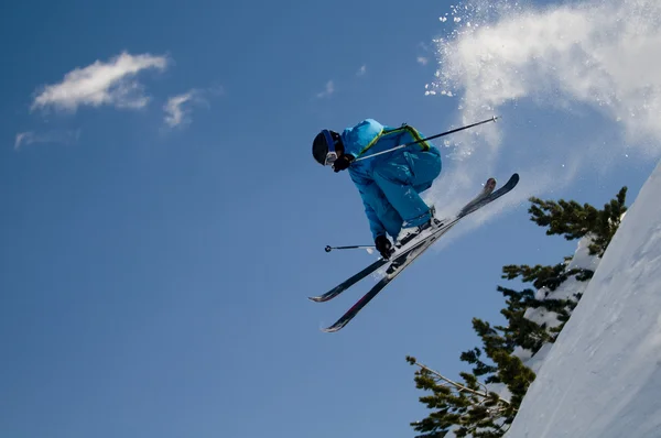 Esquiador de salto —  Fotos de Stock