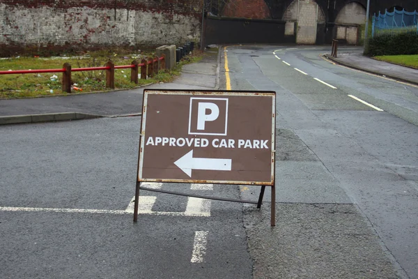 stock image Road sign