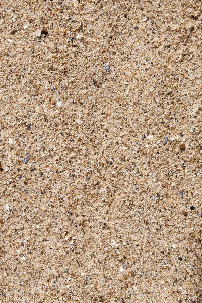 stock image Sand and small pebbles into the sea the