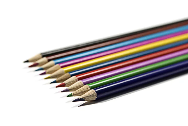Conjunto de lápices de color —  Fotos de Stock
