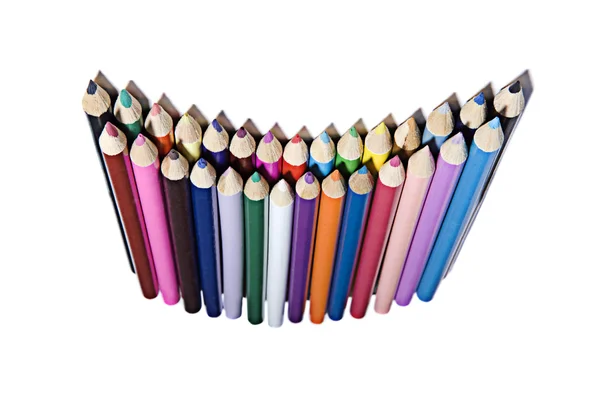Renkli kalemler set — Stok fotoğraf