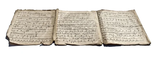 Antiguas notas manuscritas —  Fotos de Stock