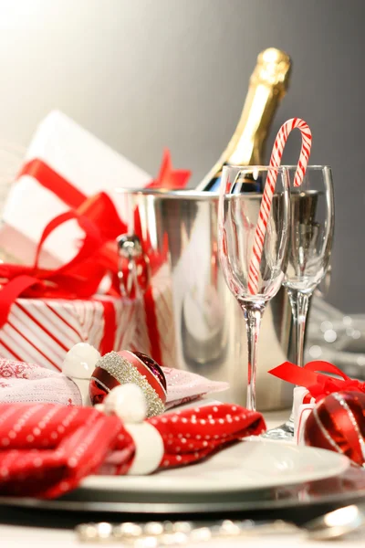 Christmas champagne — Stock Photo, Image
