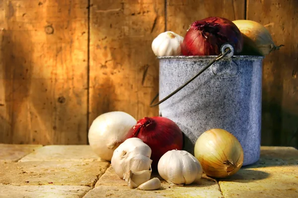 Onion harvest — Stock Photo, Image