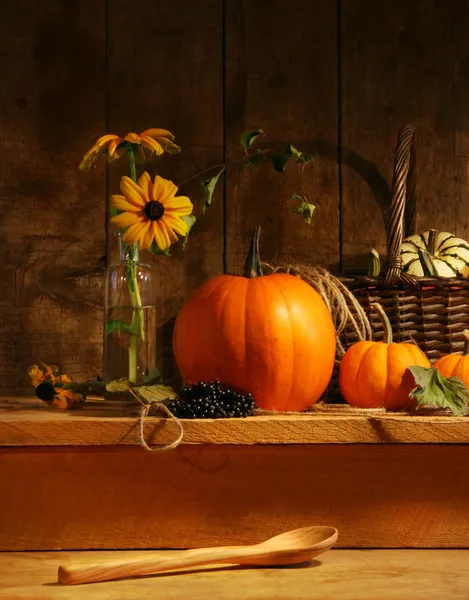 Осенний натюрморт — стоковое фото