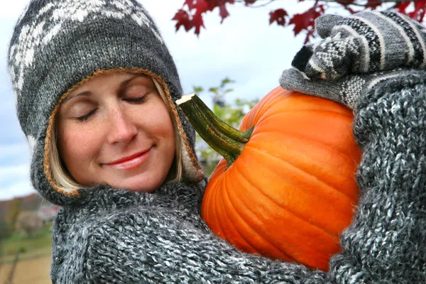 I love pumpkins — Stock Photo, Image