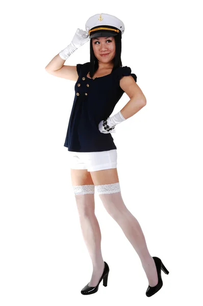 Kinesiska sailor girl. — Stockfoto