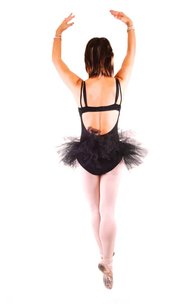 Молодая красивая балерина танцует . — стоковое фото