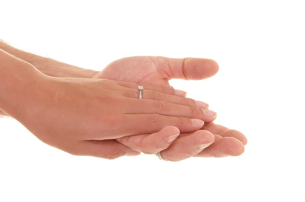 stock image Hands of man and woman.