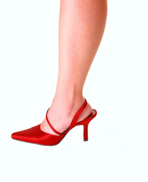 Womans pierna en tacones altos . —  Fotos de Stock