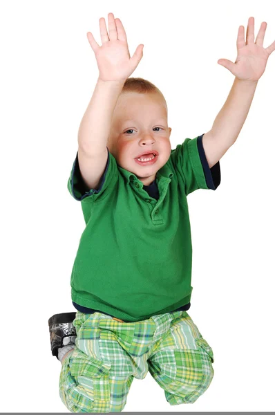 Little boy having fun. — Stock Photo, Image