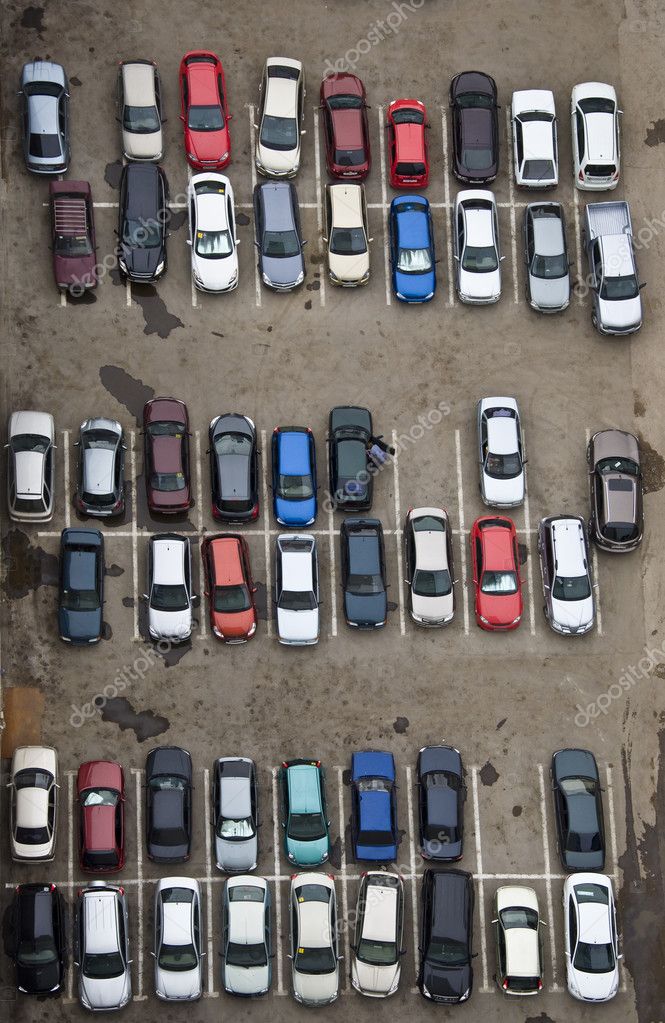 Car Parking. — Stock Photo © Oledjio #3421722