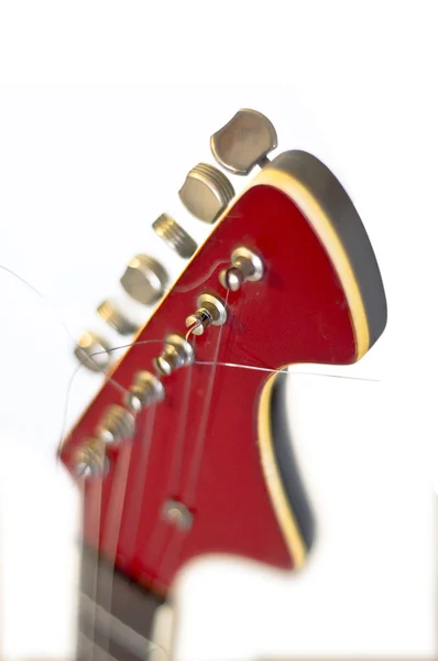 Elektrická kytara hlava — Stock fotografie