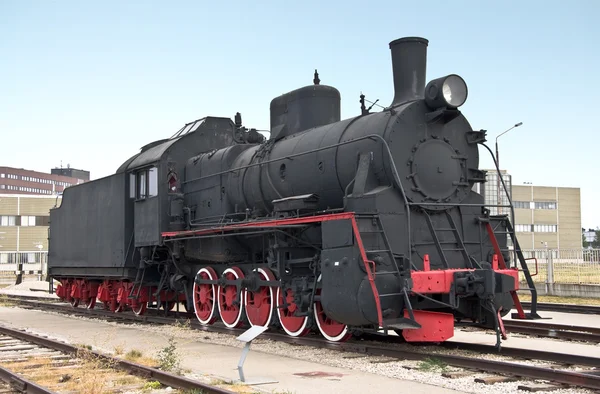 Treno locomotivo a vapore — Foto Stock