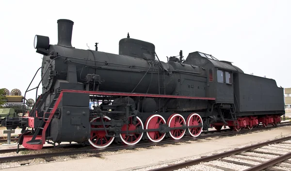 Comboio locomotivo a vapor — Fotografia de Stock