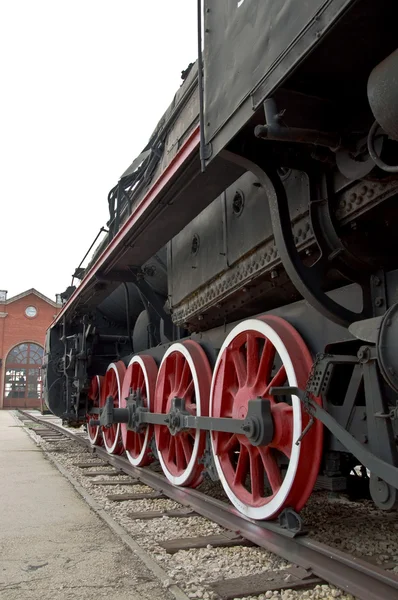 Tren de vapor. — Foto de Stock