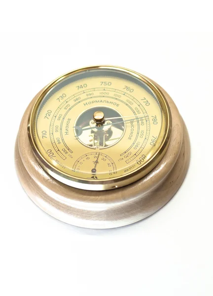 stock image Barometer on a white background