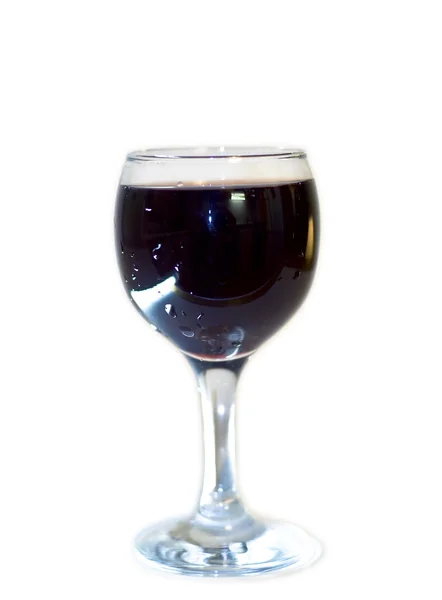 Kırmızı SEK şarap gözlük — Stok fotoğraf