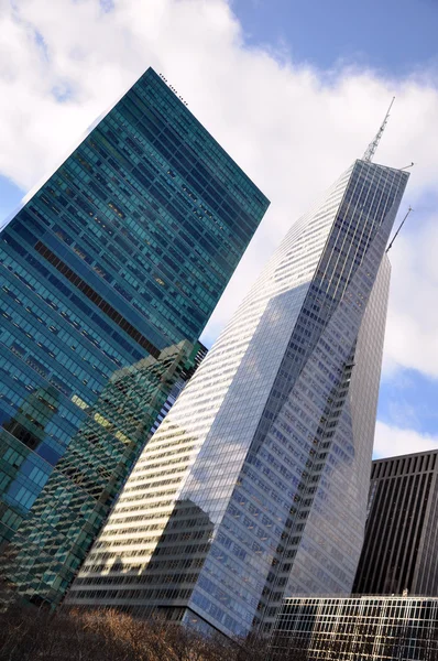 纽约的摩天大楼 — 图库照片