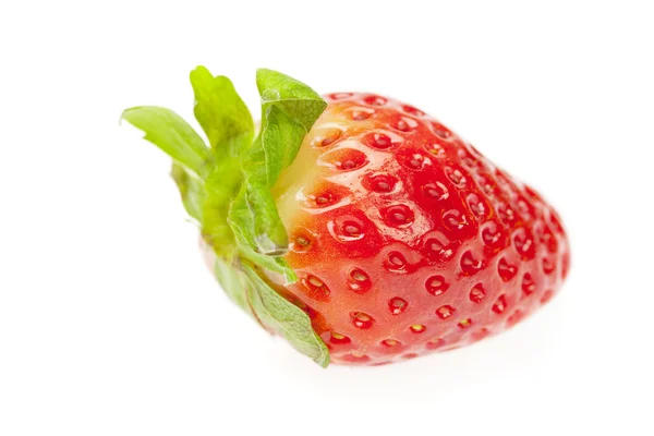 달콤한 딸기 흰색 절연 — 스톡 사진