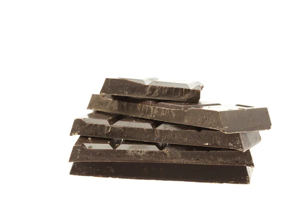 Mengaitkan sepotong cokelat — Stok Foto