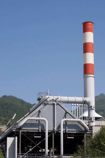 Industriell elektrisk kraftstation — Stockfoto