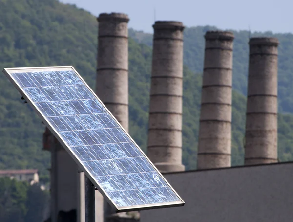 stock image Solar Panel Contrast