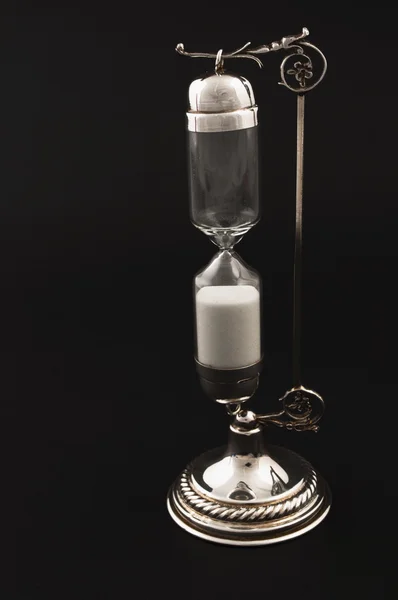 Gümüş kum saati — Stok fotoğraf
