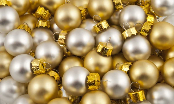 Full pack of opaque christmas balls Stock Photo