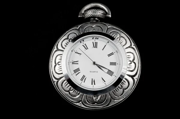 Elegant flower pocket watch — Stock Photo, Image