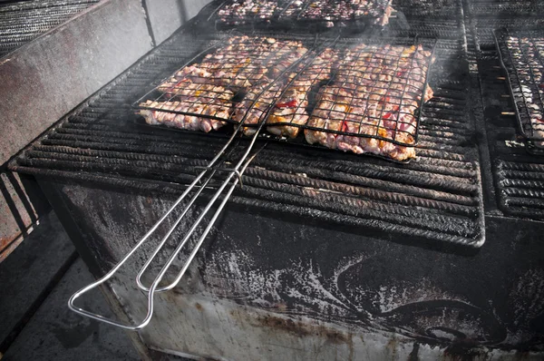 Meat barbecue grill — Stock Photo, Image