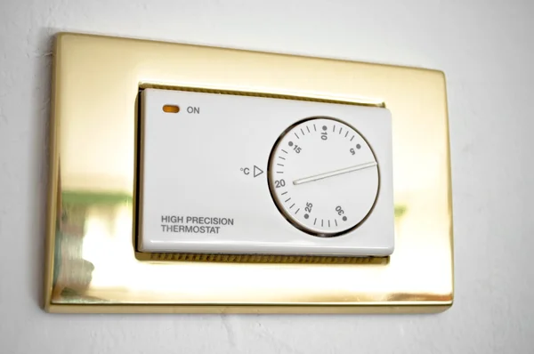 Precyzyjny termostat — Zdjęcie stockowe