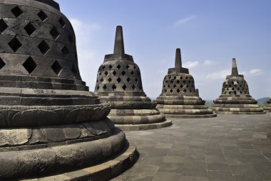 Top of Borobudur clipart