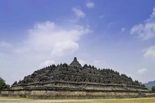 Borobudur zobrazení — Stock fotografie