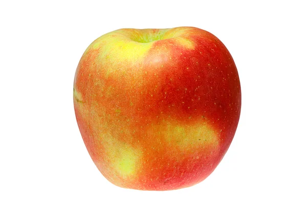 红苹果与白色隔离 — 图库照片