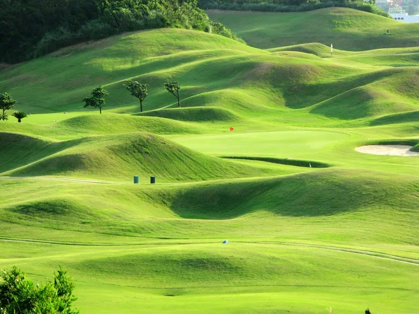 Место для гольфа — стоковое фото