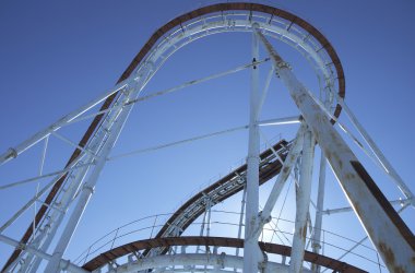 boş roller coaster