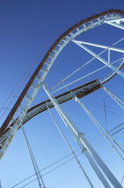 boş roller coaster