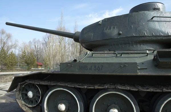 Ruský tank t-34 — Stock fotografie