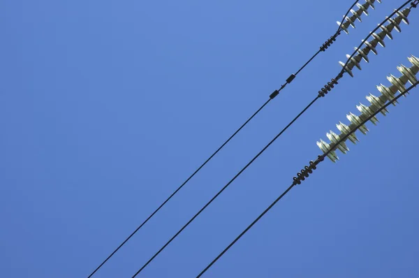High-voltage line — Stock Photo, Image