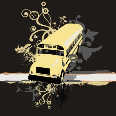 School bus clipart