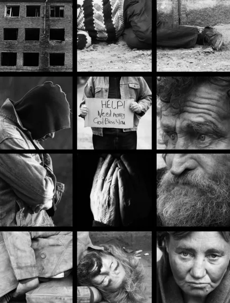 Bezdomovci — Stock fotografie