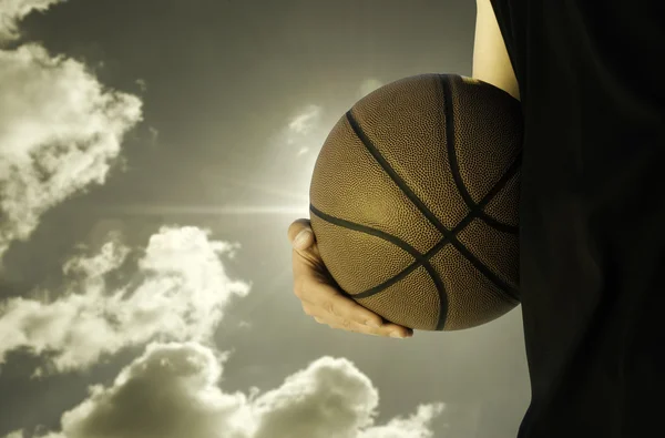 篮球 — 图库照片