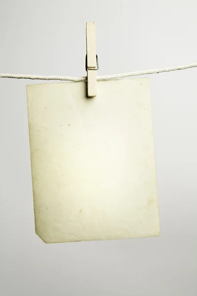 Пустой винтажный холостой — стоковое фото