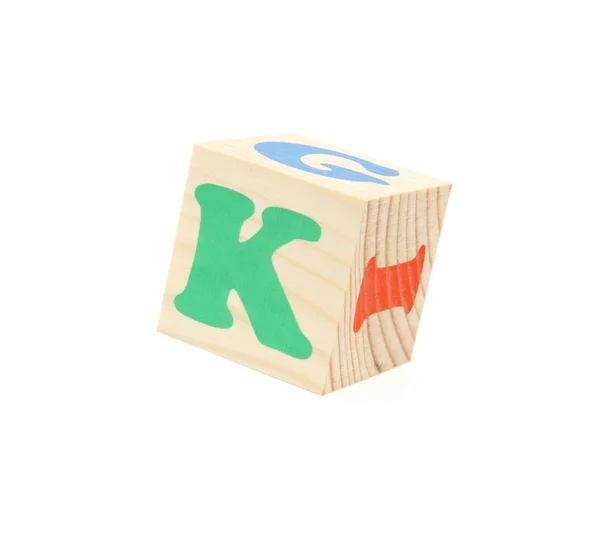 Carta K — Fotografia de Stock
