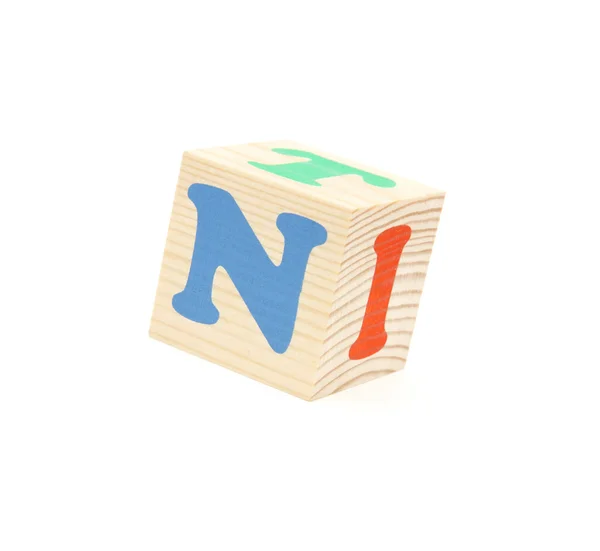 Letter N — Stock Photo, Image