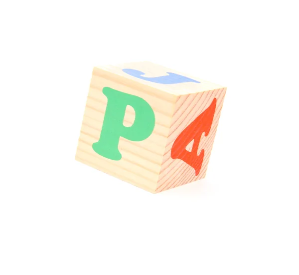 Litera p — Zdjęcie stockowe